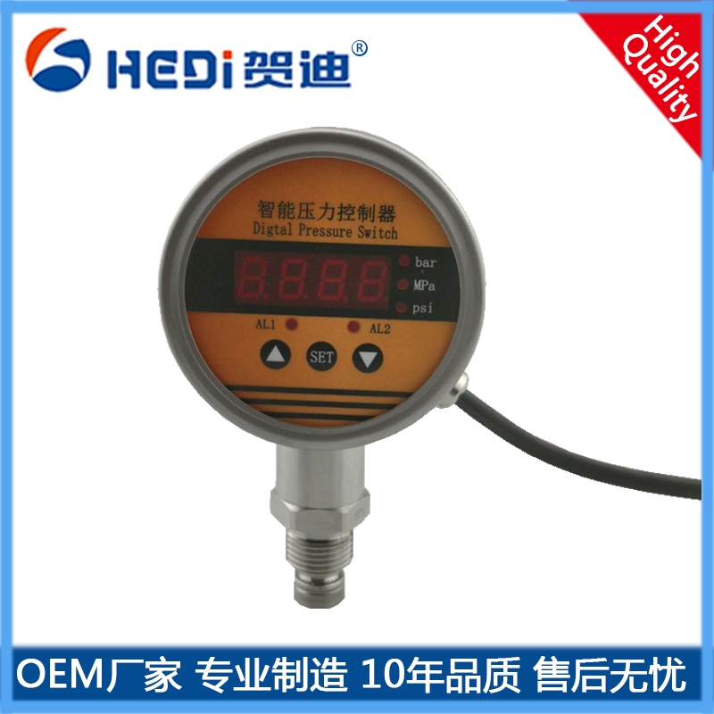 賀迪繼電器開關(guān)控制器全不銹鋼液壓壓力開關(guān)